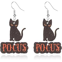 thumbnail image 2 of Spooky Witches Halloween Earrings, Costume Accessories 2 of 14
