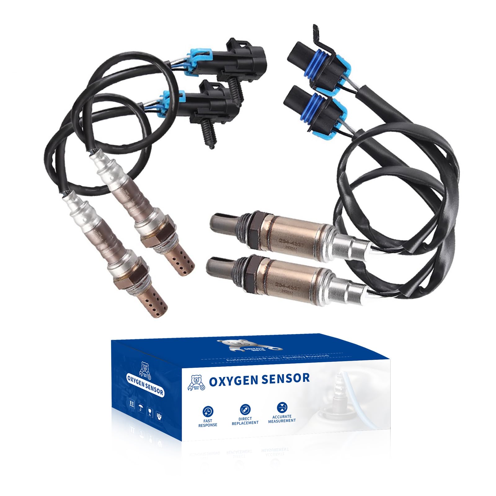 Photo 1 of O2 Oxygen Sensor Upstream and Downstream for Cadillac Escalade, for Chevy Avalanche Suburban Silverado 1500 2500 3500 HD, for GMC Sierra Yukon XL 1500 2500 06-07 4.3 4.8 5.3 6.0L, 234-4337 234-4018