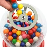CKB LTD Large Retro Gumball Machine Red Metal Dispenser 28cm view 9