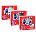 Brillo Basics Steel-wool Soap Pads, 8-ct. Boxes - Pack of 3