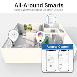 Aoycocr Bluetooth WiFi Smart Plug - Smart Outlets