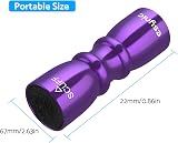 eSynic 3 in 1 Snooker Cue Tip Shaper Scuffer Aerator Purple view 4