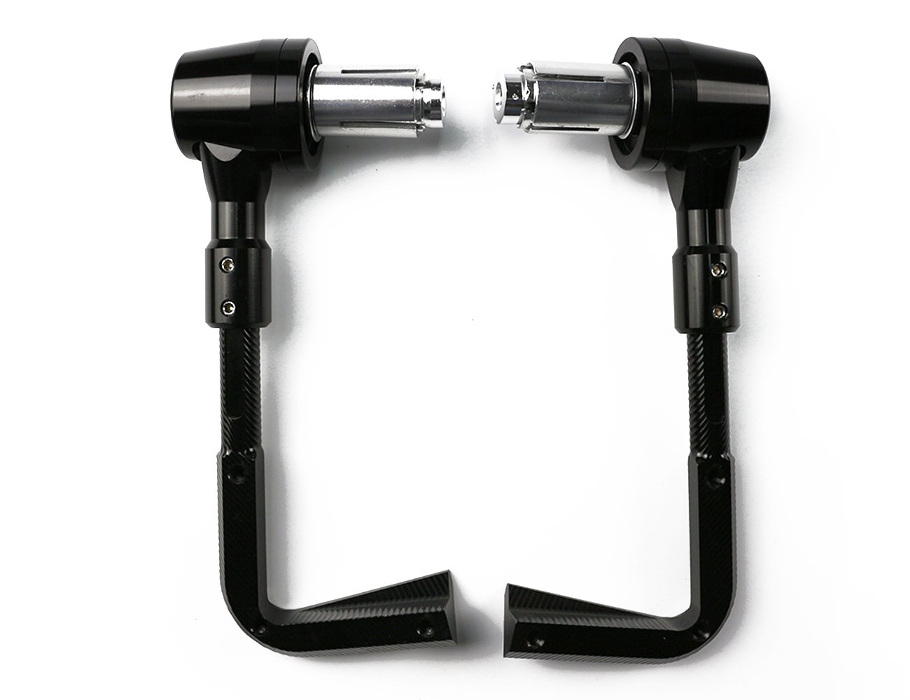 Universal 7/8" Motorbike Handlebar Aluminum Brake Clutch Lever Protector Protection Guard BLACK
