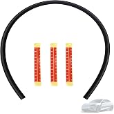 6300 Car Cable Wire Hider for Roof Racks, Light Strips, 39.6 Inches- 1 Pack | Car Windshield Wire Hider, Automotive Wiring Concealer