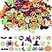 600 Pieces Halloween Stickers Glitter Foam Stickers Halloween Craft Stickers for Halloween Party Supplies