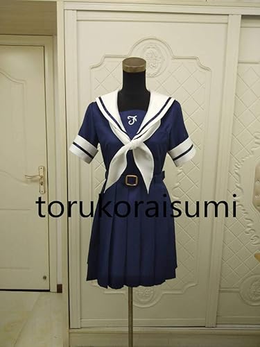 Amazon 熊本学園大付属高校 夏セーラーワンピース 制服 コスプレ衣装 コスプレ 仮装 通販