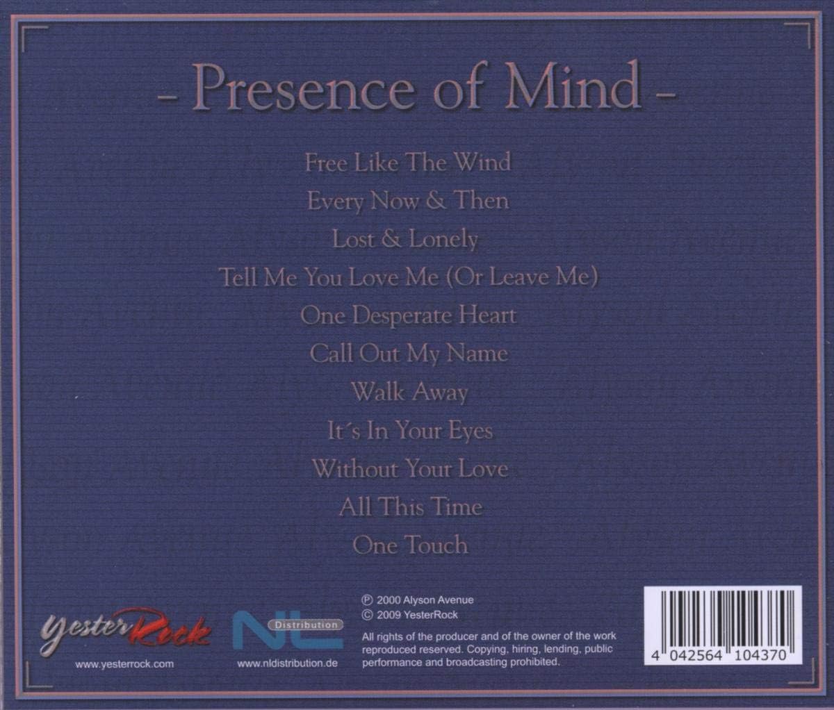 Presence Of Mind - Image 3
