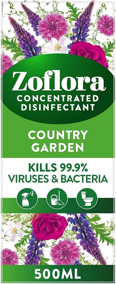Zoflora Country Garden Concentrate 500ml - Brand: Zoflora