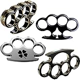Pack of 4 Decals CAR Sticker Irish Brass Knuckles Decal Vinyl CAR Sticker | Cars Trucks Notebook Computer Laptop | Gold | Met
