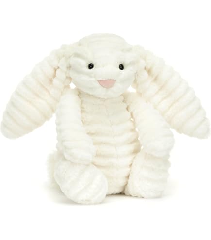 Amazon.com: Jellycat Bashful Cream Bunny Stuffed Animal, Large 14