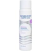 Seaweed Bath Co. Volumize Shampoo, Lavender Scent, 12 Ounce, Sustainably Harvested Seaweed, Green Algae, Barley Protein, For Normal to Fine Hair
