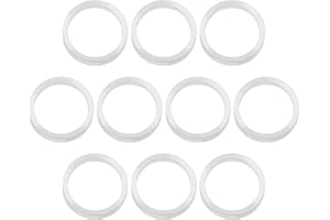 ECSiNG 10PCS Bicycle Chainring Bolt Spacers Washer Aluminum Alloy Double Ring to Single Gasket for Bike Headset Chainwheel Ch