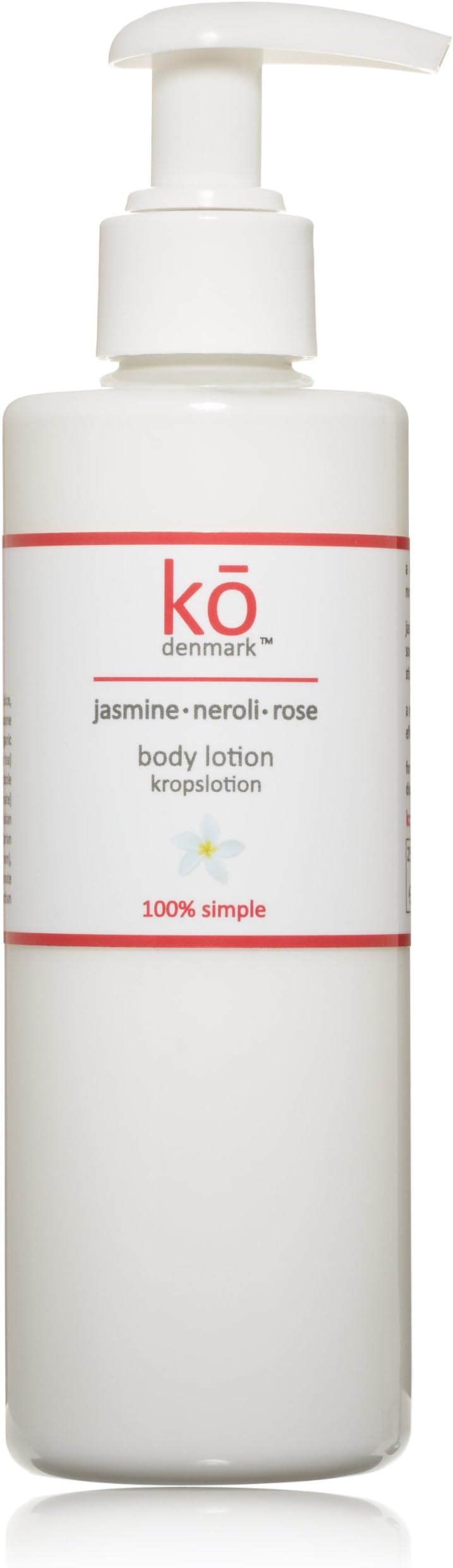 Ko Denmark Jasmine Neroli Rose Body Lotion, 8 Ounce