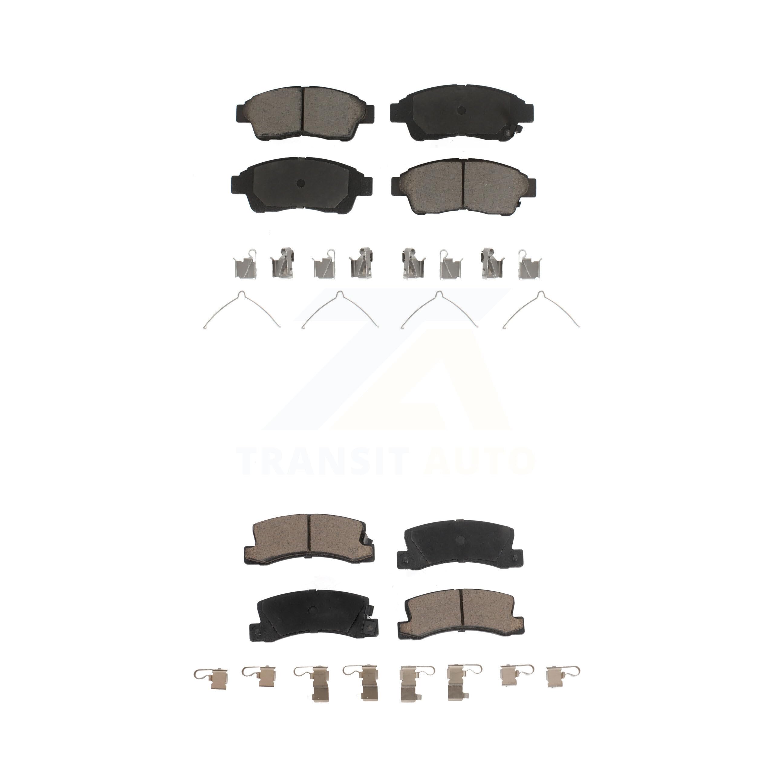 CMX Front Rear Ceramic Brake Pads Kit Replacement