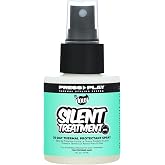 The Doux SILENT TREATMENT Heat Protectant Spray, Humidity Shield, 2 oz | Keratin &amp; Corn Starch Provide 30-Day Frizz Defense &amp; Travel-Ready Shine, For Curly &amp; Coily Hair, Paraben-Free Spray