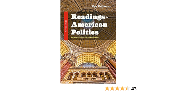 Amazon Com Readings In American Politics 9780393679168 Kollman Ken Books