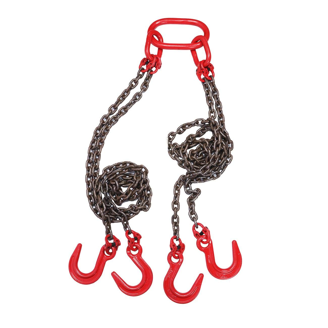 Buy BEAMNOVA Lifting Chains with Hooks, 5/16 Inch x 5 Foot, 6 Ton