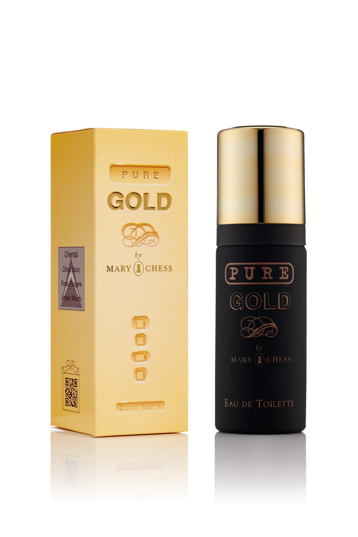 UTC Pure Gold by Mary Chess - Fragrance for Men - 50ml Eau de Toilette Aftershave