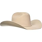 Justin Men’s Rodeo Hat - 3X Wool Collection - Cattleman Crease Crown - 4” Brim