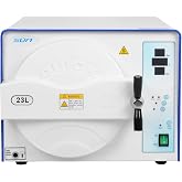 Full Automatic 23L Autoclave Vacuum Sterilizer High Pressure High Temperature Steam Autoclave 121 ℃/135 ℃ Lab Euipment Digital Display Computer Control