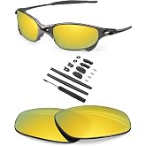 BLAZERBUCK Anti-salt Polarized Replacement Lenses &amp; Sock Kit for Oakley Juliet Sunglass