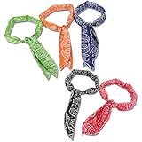 cool relief refreezable ice bandana head wrap neck ice cooling scarf