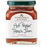 Stonewall Kitchen Hot Pepper Peach Jam, 11.25 Ounces