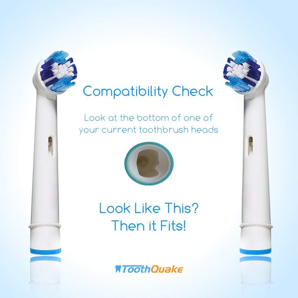 Compatible OralB Extra Soft Bristle Electric Toothbrush Replacement
