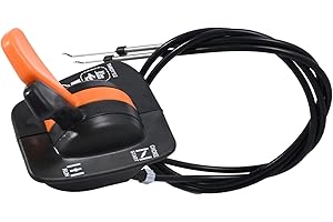 Anxingo GY20948 Throttle Choke Cable Replacement for John Deere 125 135 145 155C 190C LA145 LA165 LA135 LA120 LA130 LA140 LA1