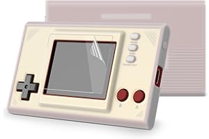 PlayVital Semi-Transparent Clear Silicone Cover Protective Case Skin for Nintendo Game & Watch: Super Mario Bros w/ 2 Pcs Scr