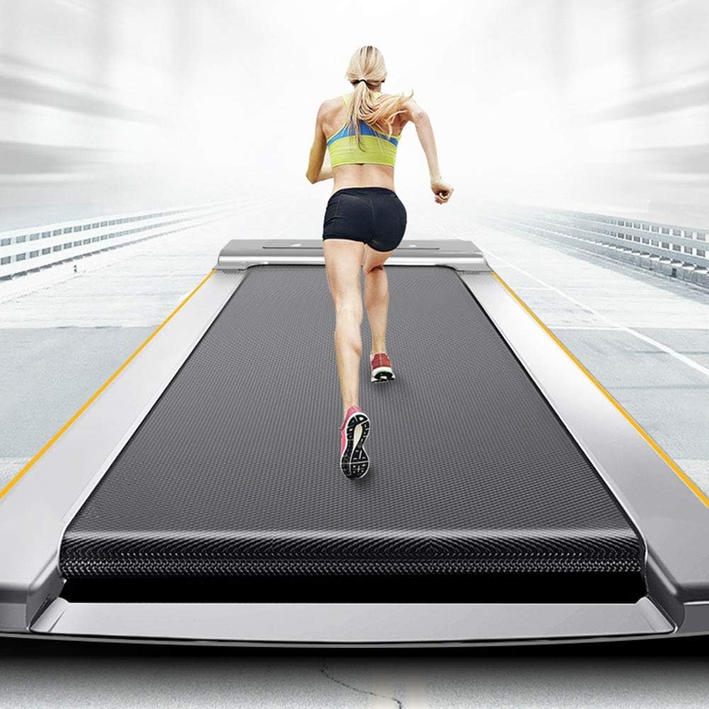 JGWHW Treadmill, Under Desk Electric Treadmill, Installation-Free with Remote Control and LED Display, Walking Jogging Machine for Home/Office Use