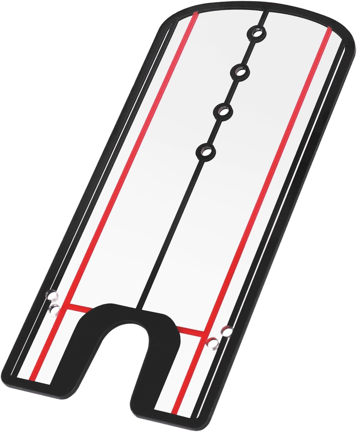 HH-GOLF Golf Putting Alignment Mirror, Portable Putting Training Aid, Improve Your Putting Setup,14.5cm x 31cm