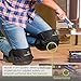 Gel Knee Pads for work designed to prevent slipping/sliding for gardening, construction, floor, tiling - Industrial grade heavy duty flexible kneepad- soft kneepads fits all (small-large) men/women