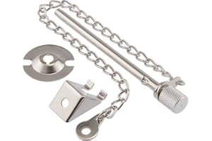 HILLMAN Hardware Essentials 852224 Patio Door Security Pin, Silver