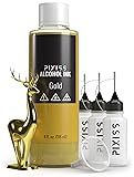 Gold Alcohol Ink for Resin - Metallic Alcohol Ink