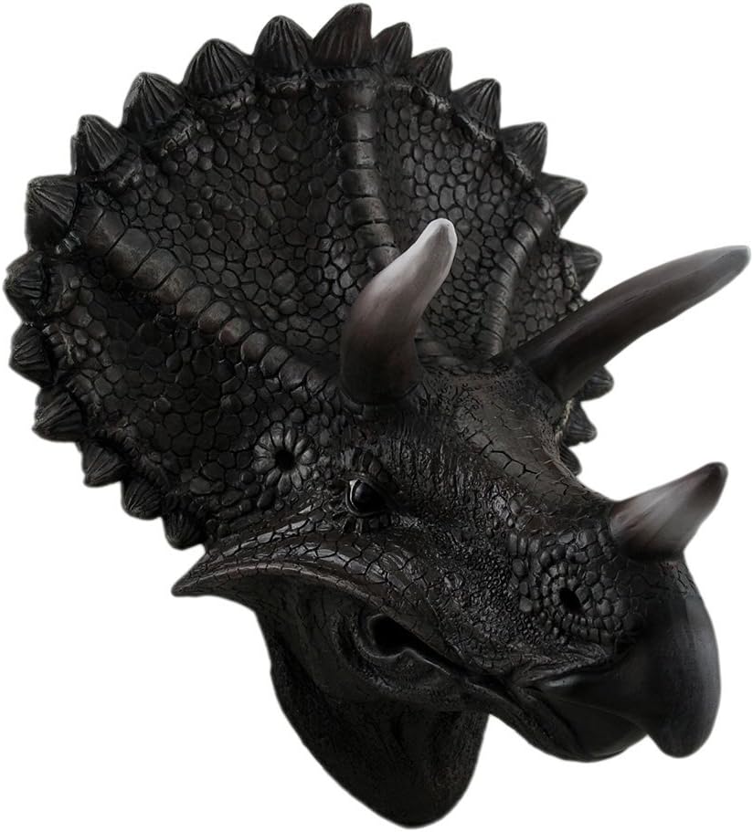Triceratops Trophy Wall Mounted Dinosaur Head Sculpture Amazon.ca