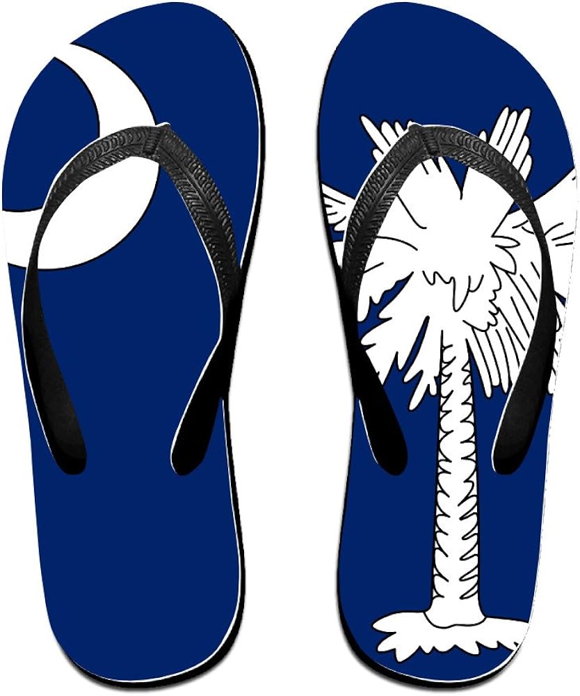 carolina salt water flip flops