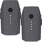 KUWATA Replacement for DJI Mavic Pro Battery, 2-Pack, 3830mAh, Compatible with DJI Mavic Pro & Mavic Pro Platinum, Camera Drone Extended Battery