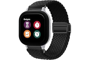 LeyuBand 20mm Nylon Magnetic Bands Compatible with Gizmo 3 2 1/Gabb 3e 3 2 1/Sync UP/Cosmo Jr Track Watch