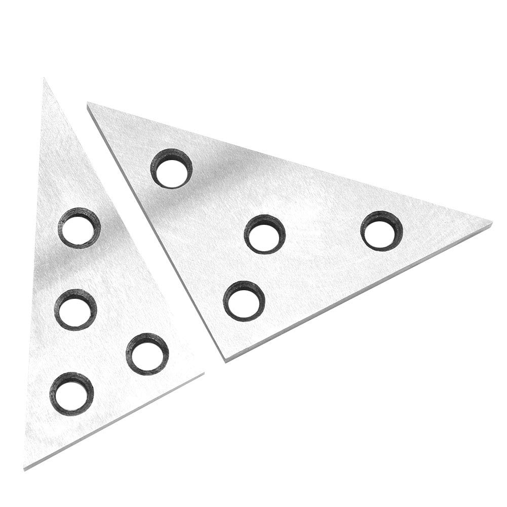 2PCs Angle Block Set 30-60-90 and 45-45-90 Degree +/- 20 Seconds Precision Machinist Tool for Calibration Measuring Exact Angles High Accuracy Angle Gauge Tool