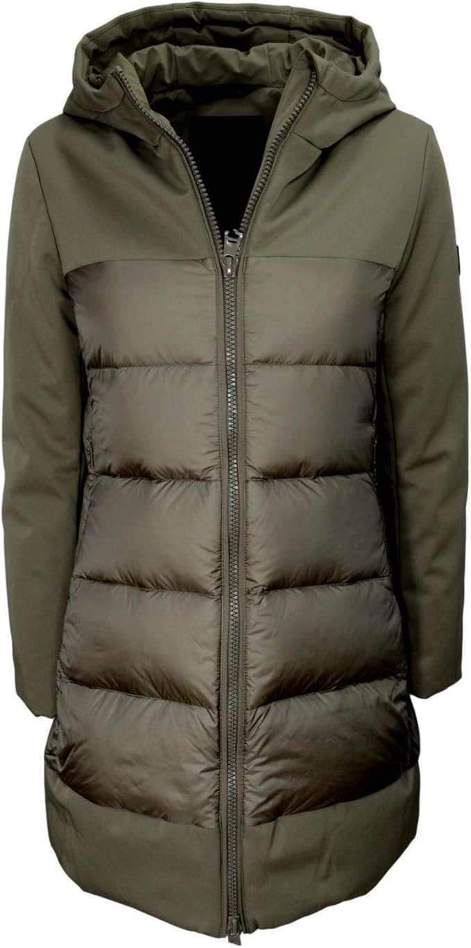 HOX JACKET WOMAN XD4719 TECHNICAL COAT DOWN JACKET COLOR GLACE Amazon