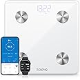 RENPHO Digital Scale for Body Weight and Fat, Smart Scale BMI Bathroom Elis 1 Weight Scales for People, Body Fat Scale with B