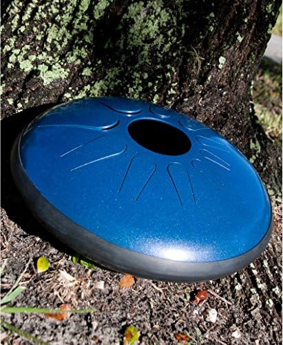 Idiopan Lunabell 14" Steel Tongue Drum Blue - Blemished