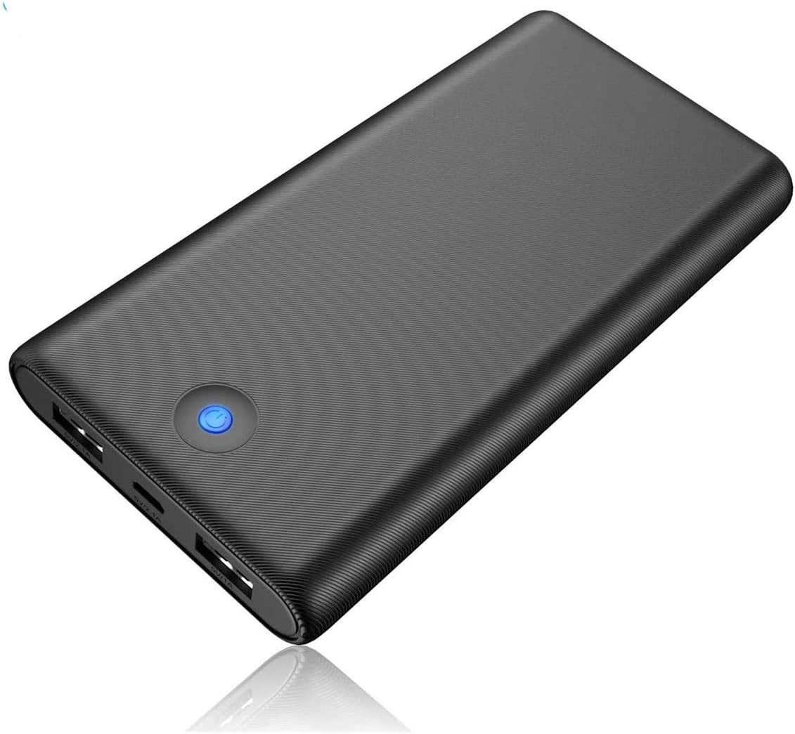 AOPAWA Power bank, Portable Charger [25800mah High Capacity External Battery Pack with Dual USB Output Ultra Compact Power Pack for Smartphone, Tablet and More