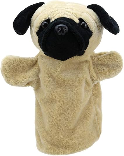 pug hand puppet