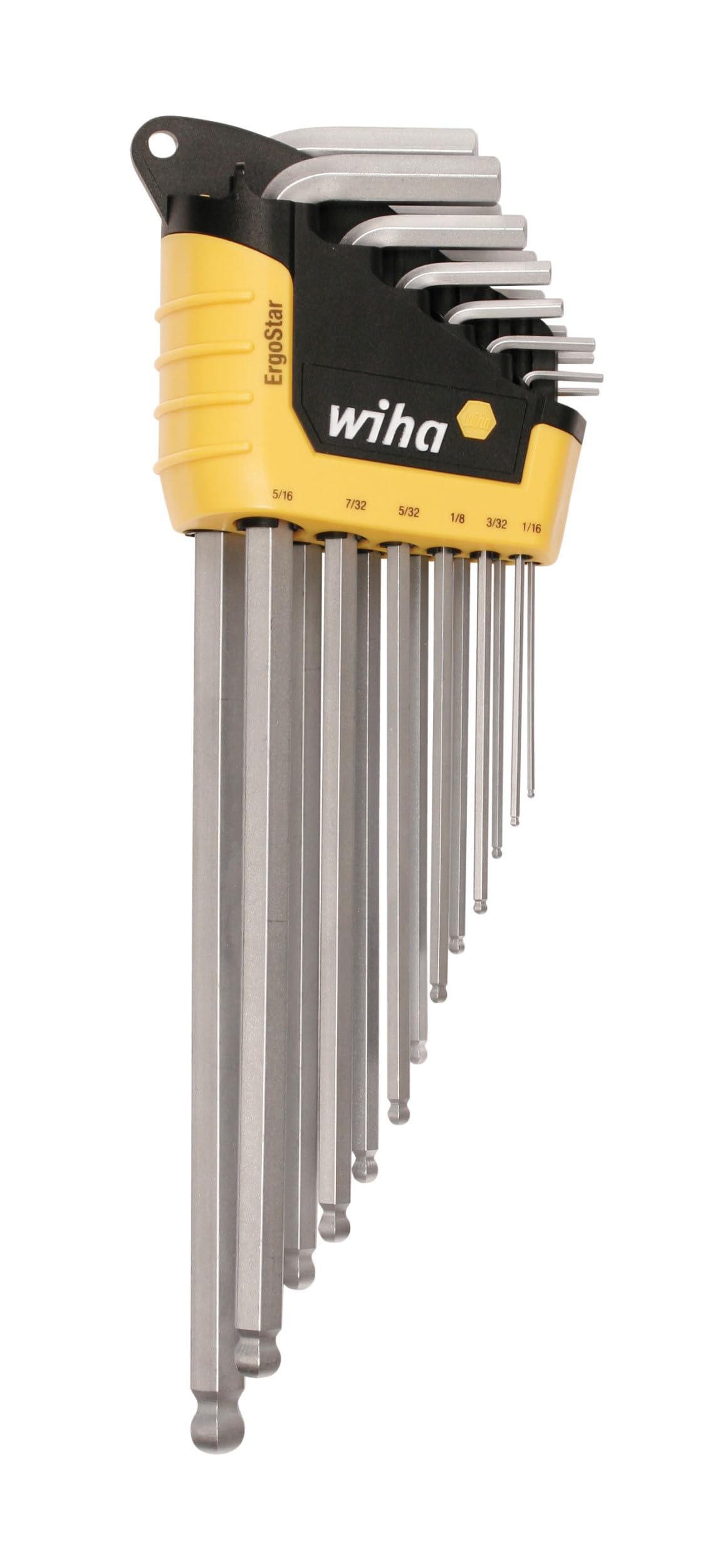 Wiha 66988 13 Piece ErgoStar Ball End Hex L-Key Set Inch — image 1