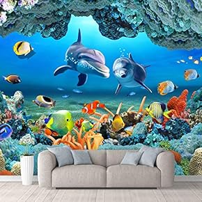 BRAND_NAMEWall Mural The Beautiful Undersea World Removable