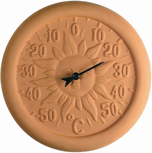 Terracotta 30cm Centigrade Thermometer Amazon.co.uk Garden & Outdoors
