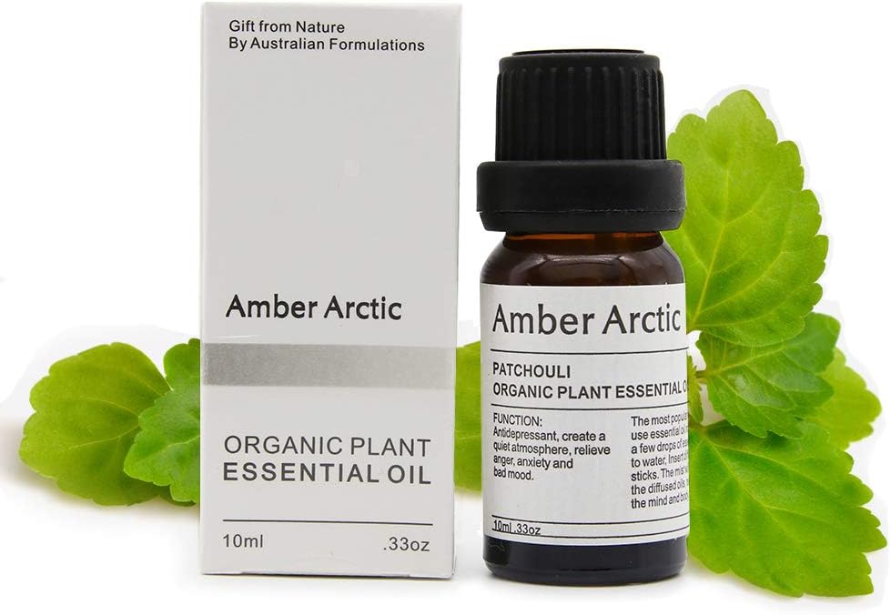 Patchouli Essential Oil, 100% Pure Natural Aromatherapy Essential Oil for Diffuser (10ML)