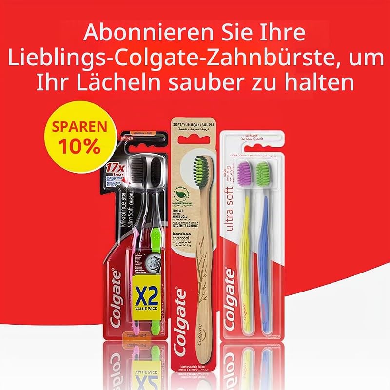 Extra Clean Zahnbürste, Medium, (1 Packung, 4 Stück)